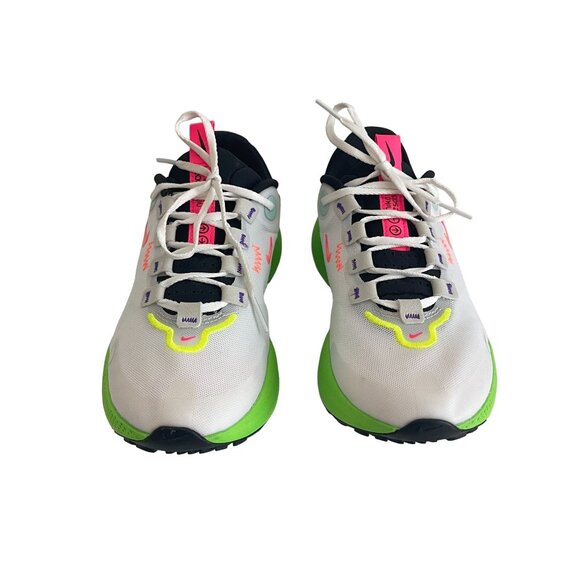 Nike React Escape Run Shoe Women's Green/White, DJ5929-100, Size 6.5 WORN ONCE - Picture 4 of 10